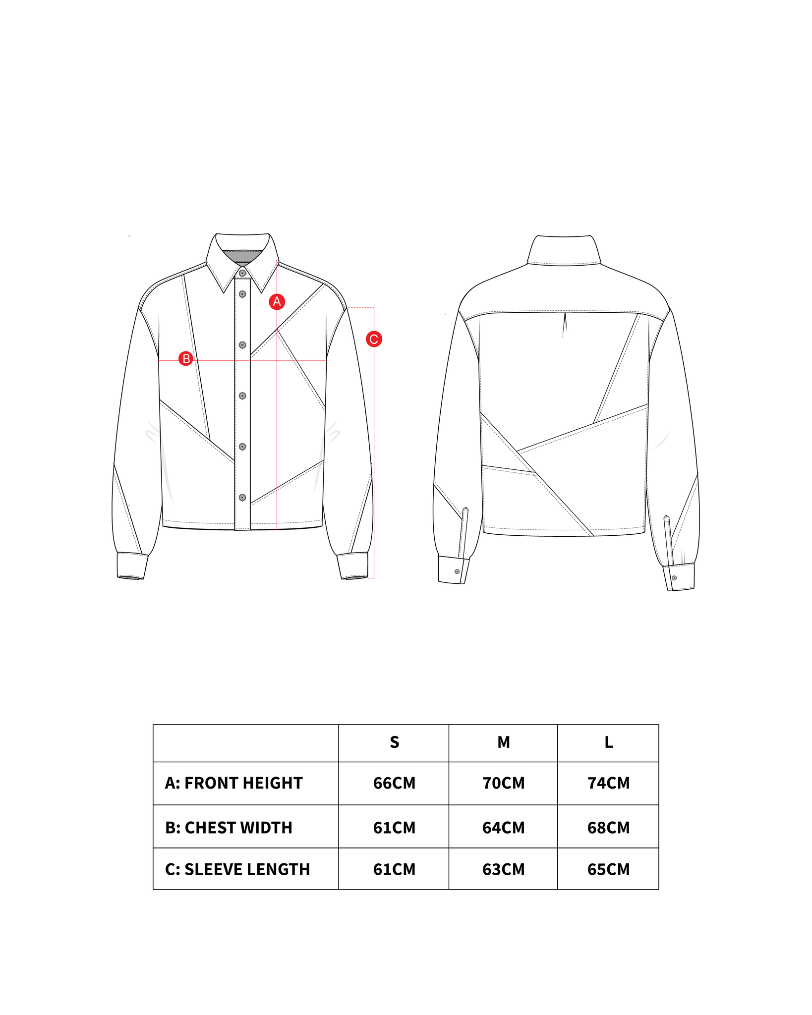 [S]V1.0 "VEINED SHIRT"